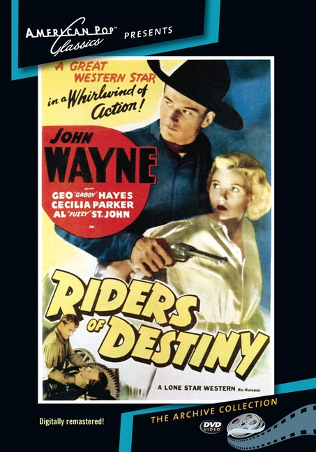 Riders of Destiny (MOD) (DVD Movie) - movie cover art