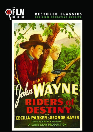 Riders of Destiny (The Film Detective Restored Version) (MOD) (DVD Movie) - movie cover art