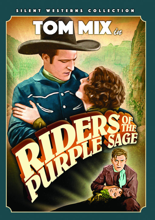 Riders of the Purple Sage (Silent) (MOD) (DVD MOVIE) - movie cover art