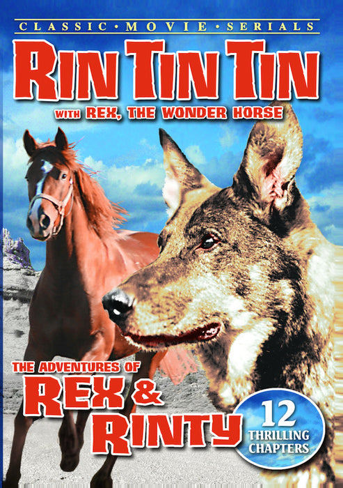 Rin Tin Tin - Adventures of Rex and Rinty (MOD) (DVD Movie) - movie cover art
