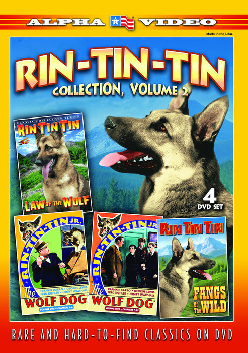 Rin Tin Tin Collection, Volume 2 (MOD) (DVD Movie) - movie cover art