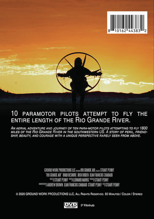 Rio Grande Air (MOD) (DVD Movie) - back cover art