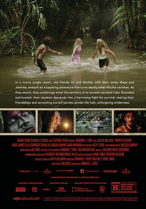 River of Blood (MOD) (DVD Movie) - back cover art