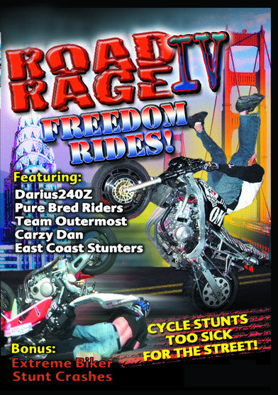 Road Rage IV - Freedom Rides (MOD) (DVD Movie) - movie cover art