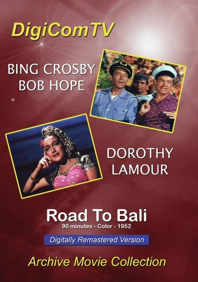 Road To Bali (MOD) (DVD Movie) - movie cover art