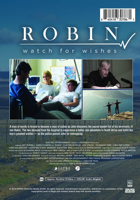 Robin: Watch for Wishes (MOD) (DVD Movie) - back cover art