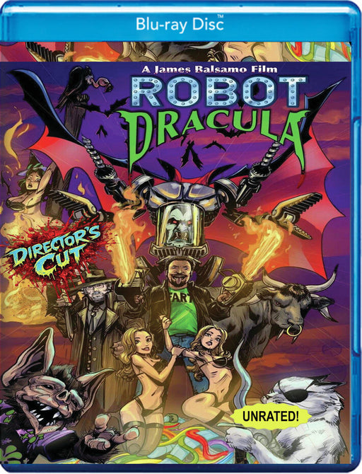 Robot Dracula Director's Cut (MOD) (BluRay Movie) - movie cover art