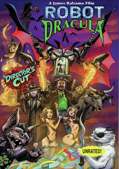 Robot Dracula Director's Cut (MOD) (DVD Movie) - movie cover art