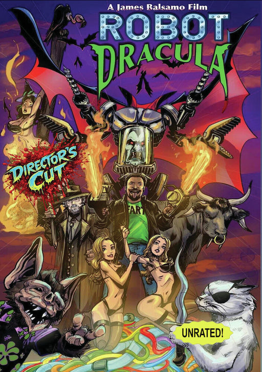 Robot Dracula Director's Cut (MOD) (DVD Movie) - movie cover art