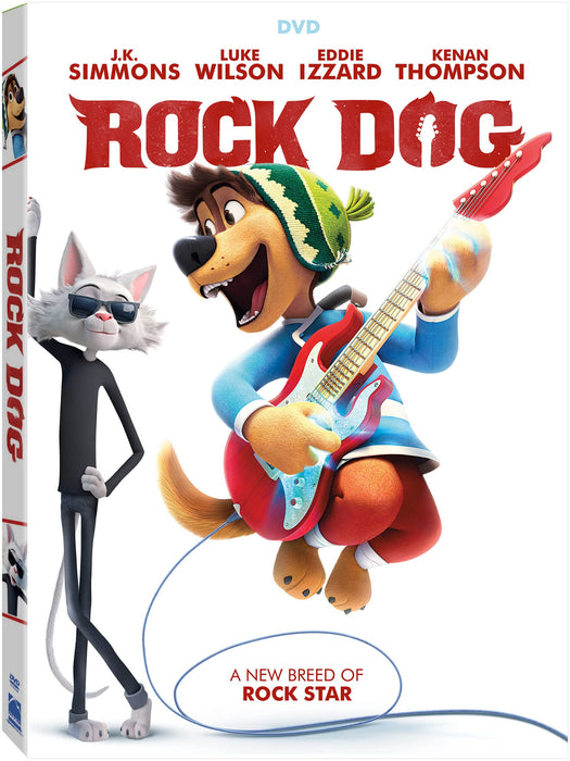 Rock Dog DVD - movie cover art
