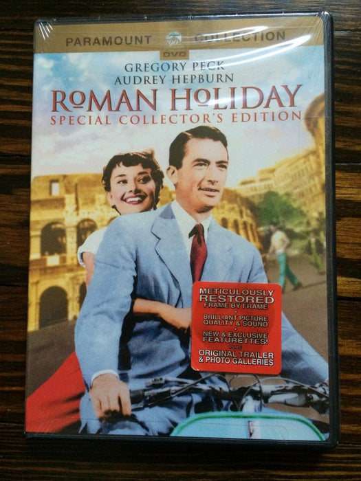 Roman Holiday (Special Collector's Edition) DVD - movie cover art