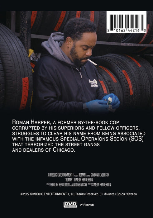 Roman (MOD) (DVD Movie) - back cover art