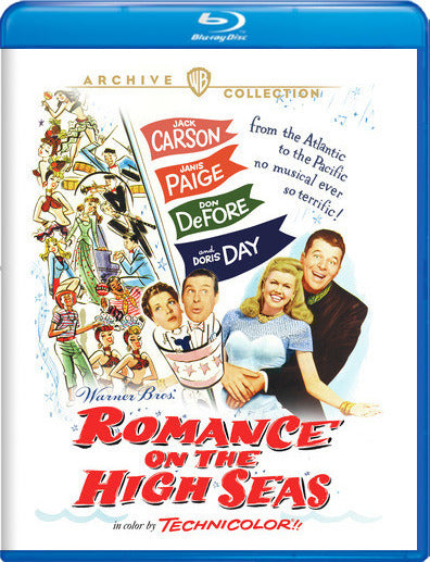 Romance on the High Seas (MOD) (BluRay Movie) - movie cover art