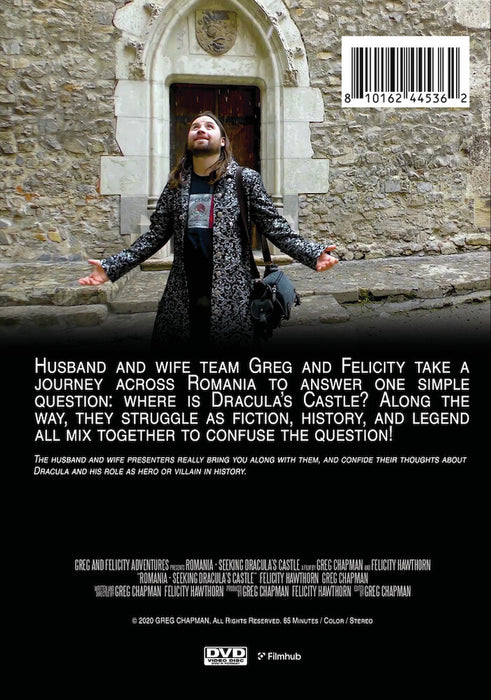 Romania: Seeking Dracula's Castle (MOD) (DVD Movie) - back cover art