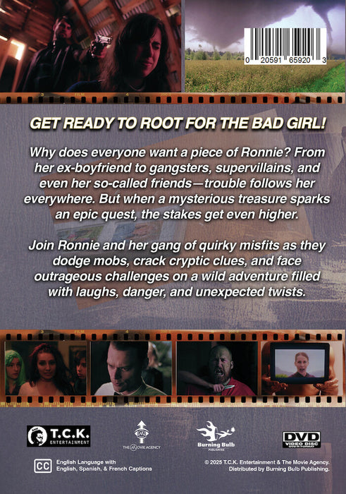 Ronnie's Quest (MOD) (DVD Movie) - back cover art