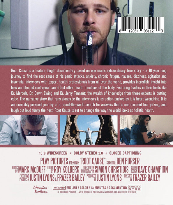 Root Cause (MOD) (BluRay Movie) - back cover art