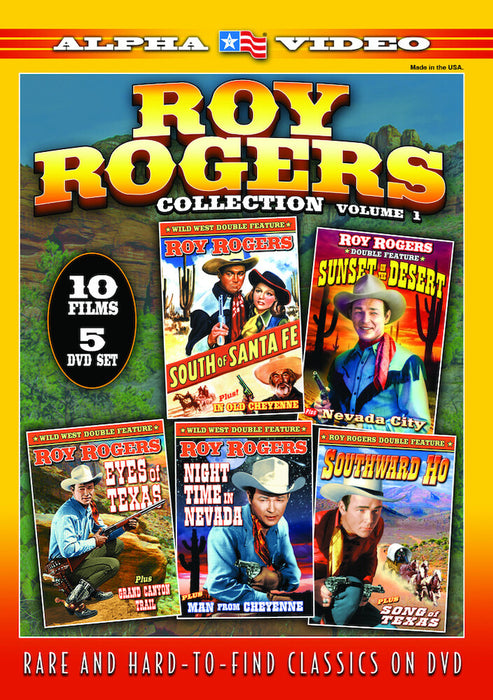 Roy Rogers Collection, Volume 1 (5 (MOD) (DVD Movie) - movie cover art