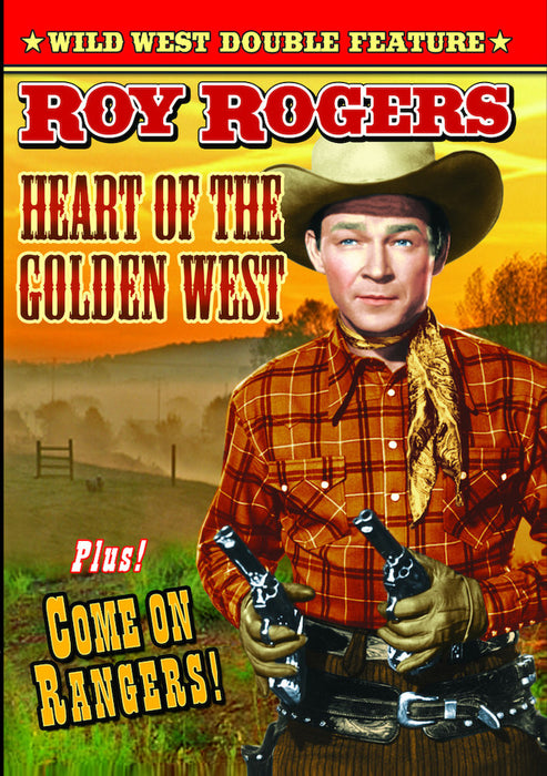 Roy Rogers Double Feature: Heart of The Golden West (1942) / Come On R (MOD) (DVD MOVIE)