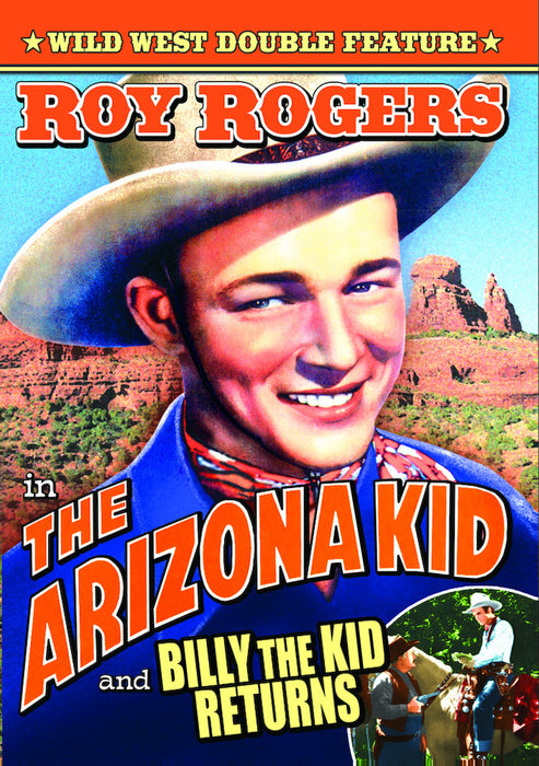 Roy Rogers Double Feature: The Arizona Kid (1939) / Billy the Kid Retu (MOD) (DVD MOVIE)