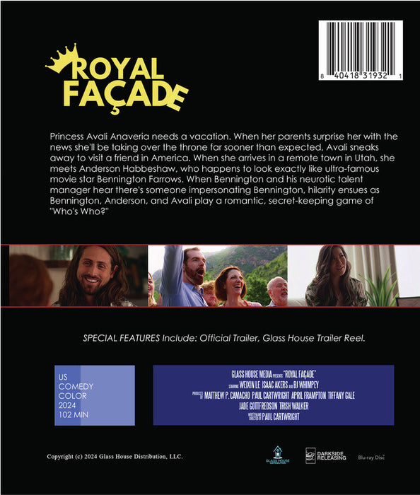 Royal Facade (MOD) (BluRay Movie) - back cover art