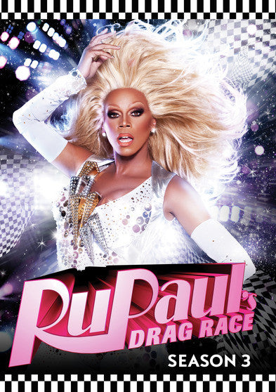 Ru Paul's Drag Race: Seasons 3 (MOD) (DVD Movie) - movie cover art