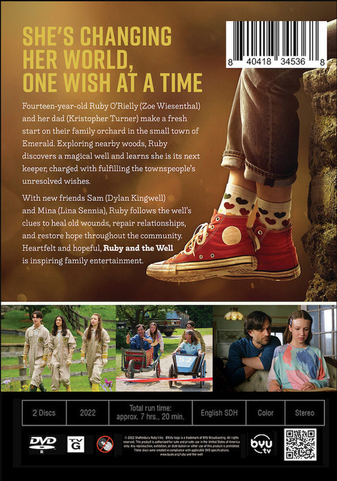 Ruby and the Well: Season 1 (MOD) (DVD Movie) - back cover art