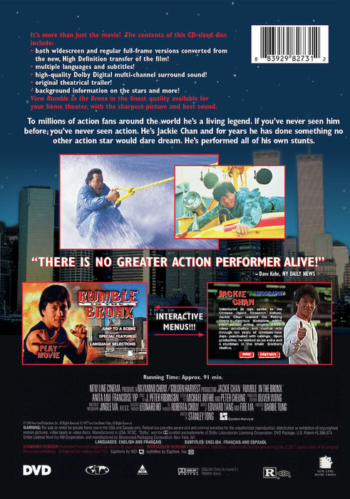 Rumble in the Bronx (MOD) (DVD MOVIE) image 2