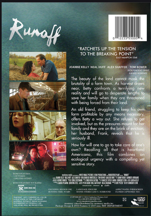 Runoff (MOD) (DVD Movie) - back cover art