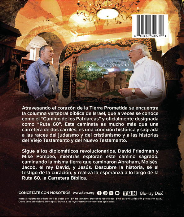 Ruta 60: La Carretera Biblica (MOD) (BluRay Movie) - back cover art