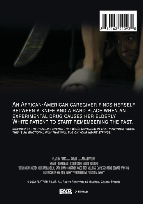 RxCall (MOD) (DVD Movie) - back cover art