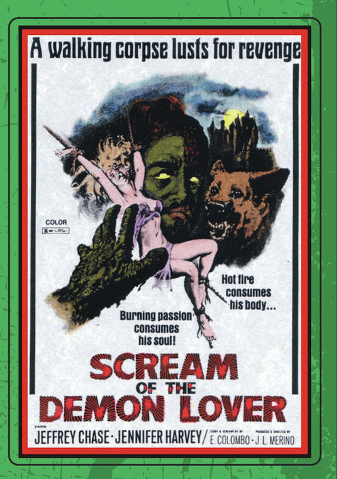 SCREAM OF THE DEMON LOVER (MOD) (DVD Movie) - movie cover art