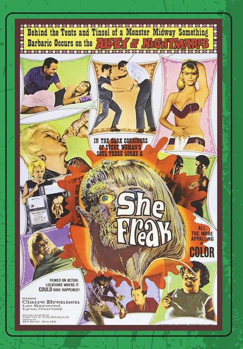 SHE FREAK 35mm Anamorphic Widescreen Edition (MOD) (DVD Movie) - movie cover art