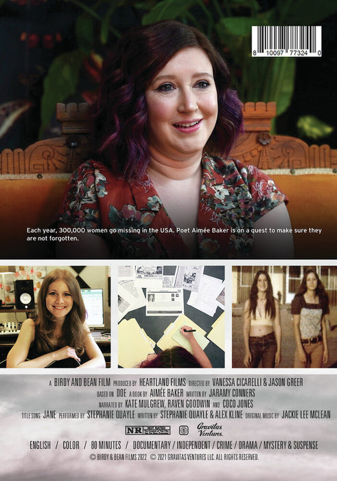 SHE (MOD) (DVD Movie) - back cover art