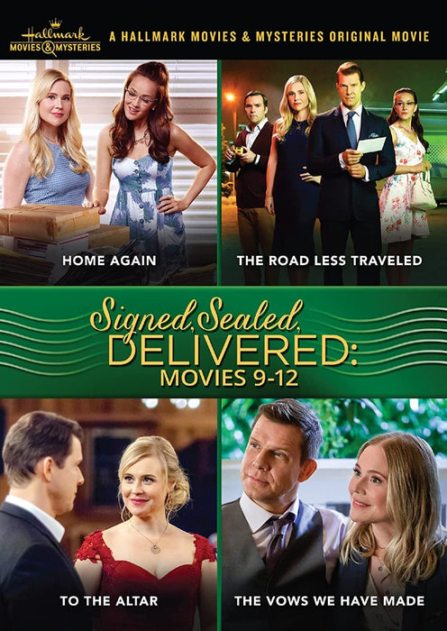 SIGNED, SEALED, DELIVERED COLLECTION: FILMS 9-12 DVD - movie cover art