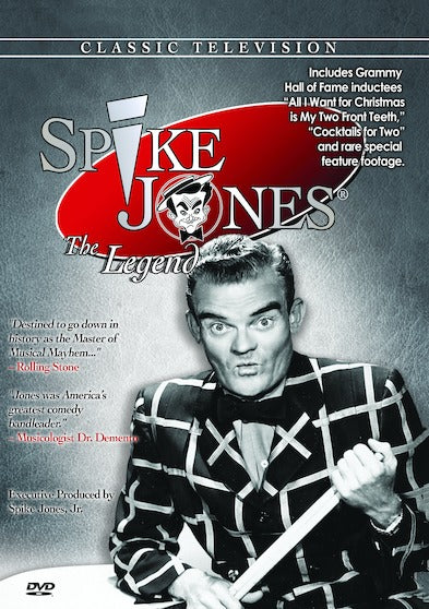 SPIKE JONES The Legend (MOD) (DVD Movie) - movie cover art