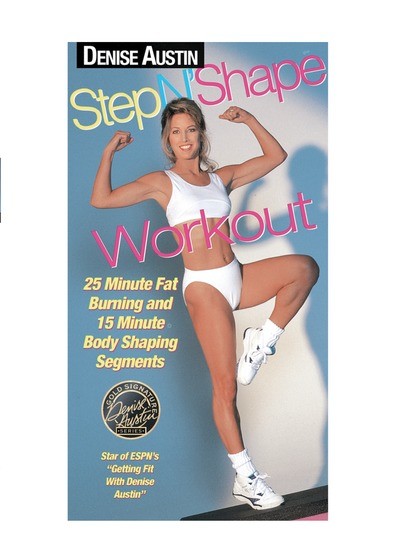 STEP N' SHAPE WORKOUT: 25 MIN FAT BURN AND 15 MIN BODY SHAPE (MOD) (DVD Movie) - movie cover art