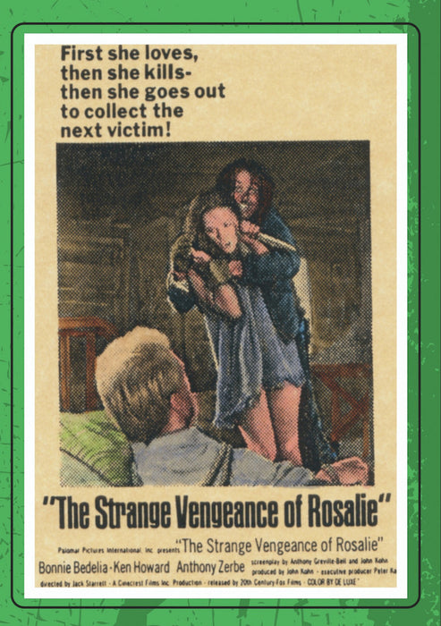 STRANGE VENGEANCE OF ROSALIE (MOD) (DVD Movie) - movie cover art