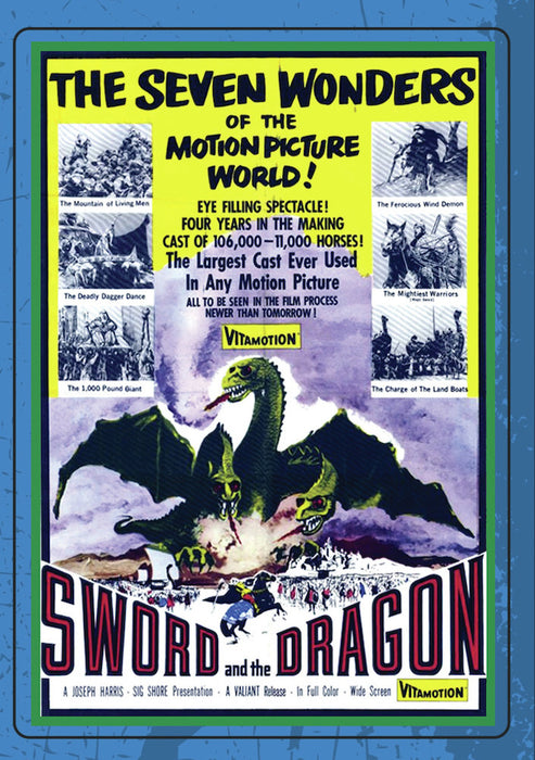 SWORD AND THE DRAGON (MOD) (DVD Movie) - movie cover art