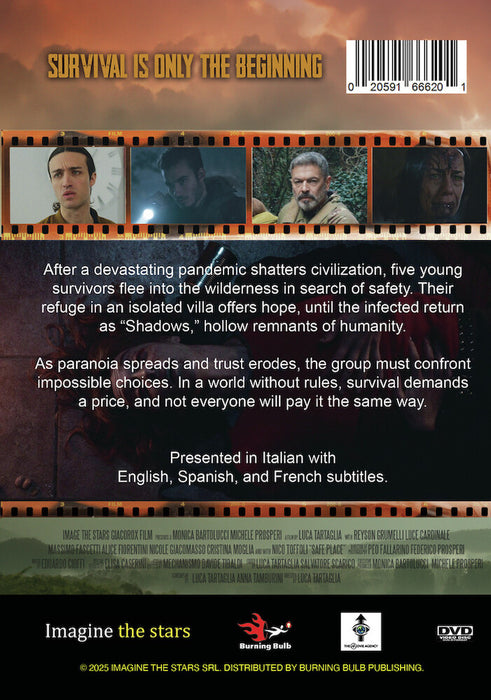 Safe Place (MOD) (DVD Movie) - back cover art