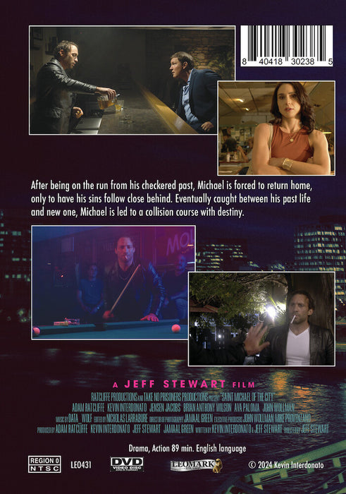 Saint Michael of the City (MOD) (DVD Movie) - back cover art