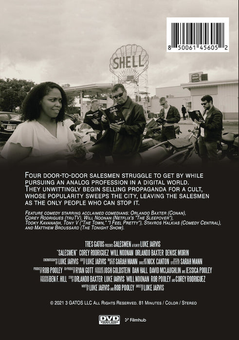 Salesmen (MOD) (DVD Movie) - back cover art