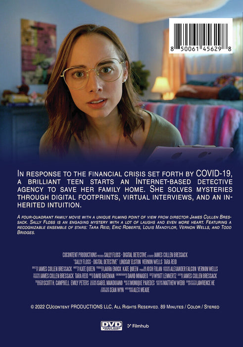 Sally Floss: Digital Detective (MOD) (DVD Movie) - back cover art