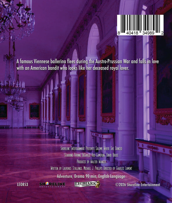 Salome, Where She Danced (MOD) (BluRay MOVIE) image 2