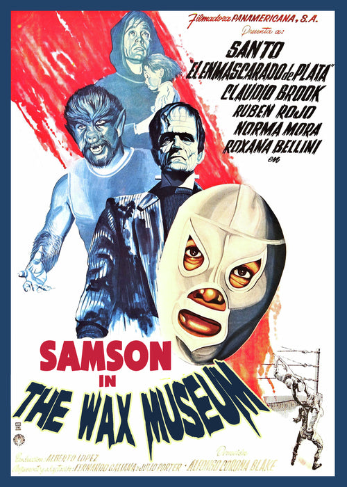 Samson in the Wax Museum (MOD) (DVD Movie) - movie cover art