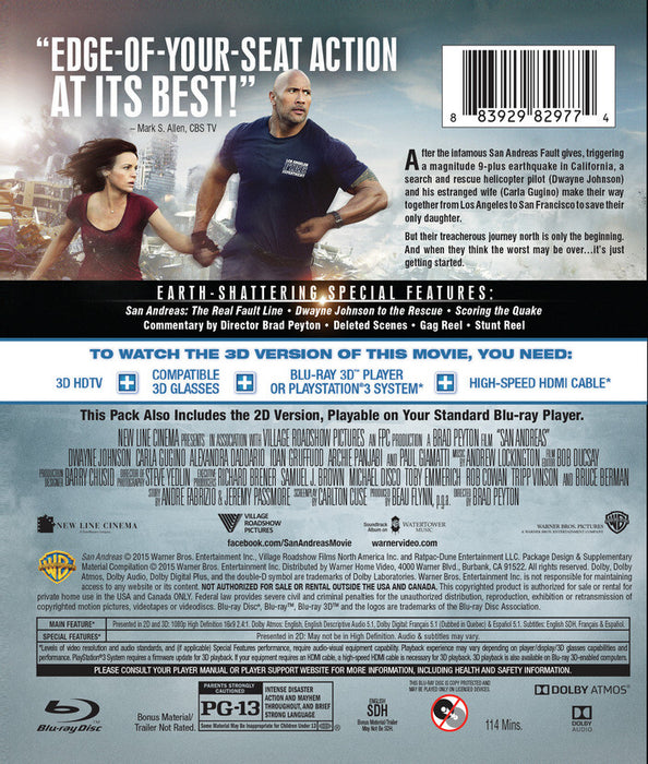 San Andreas (MOD) (BluRay Movie) - back cover art