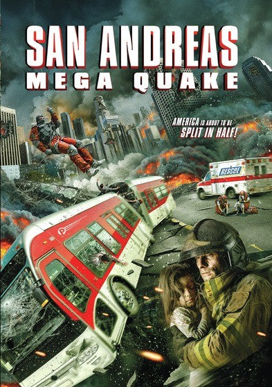 San Andreas Mega Quake (MOD) (DVD Movie) - movie cover art
