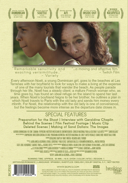 Sand Dollars (MOD) (DVD Movie) - back cover art