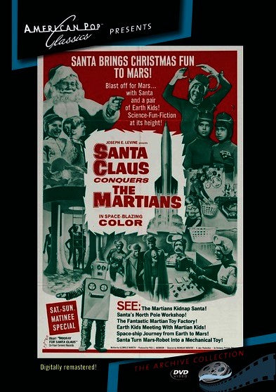 Santa Claus Conquers the Martians (MOD) (DVD Movie) - movie cover art