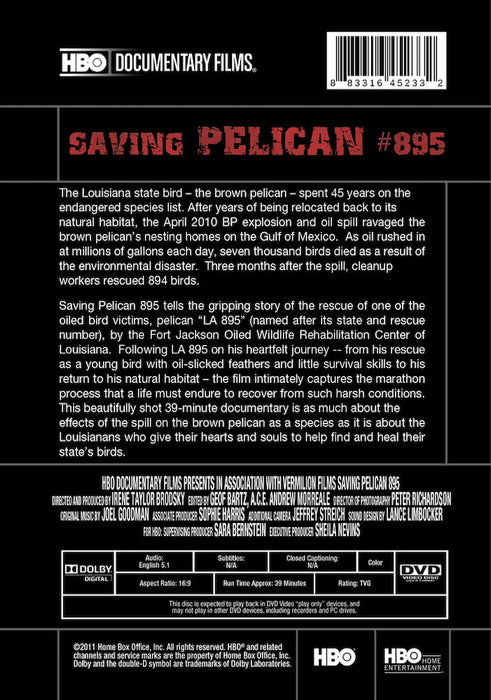 Saving Pelican 895 (MOD) (DVD Movie) - back cover art