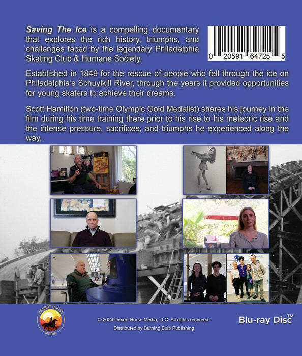 Saving the Ice (MOD) (BluRay Movie) - back cover art